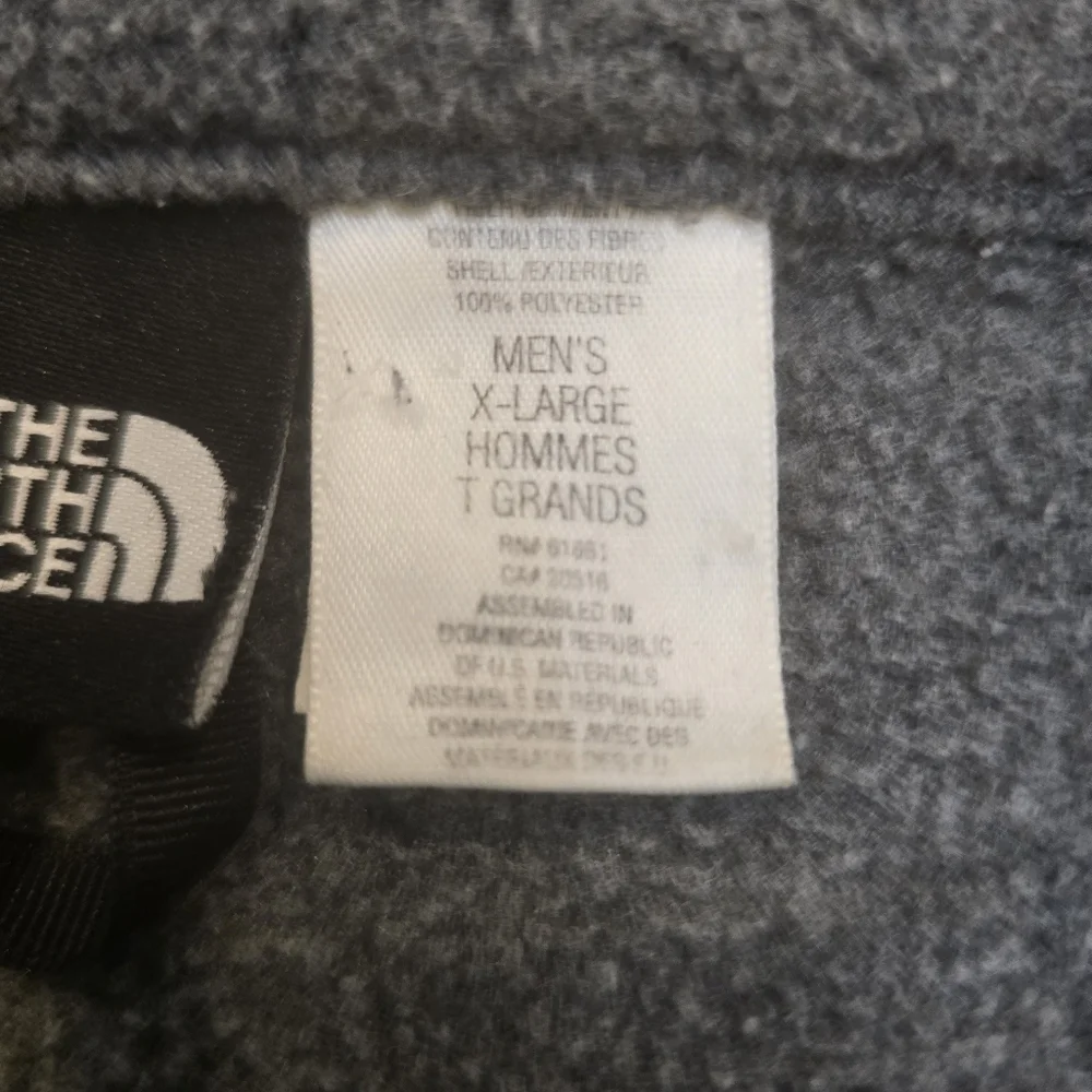THE NORTH FACE Men’s Fleece Sherpa Full Zip Jacket Size Xl  Gray